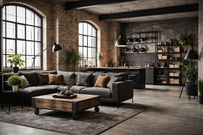 Hoe zwart past in industrieel interieur